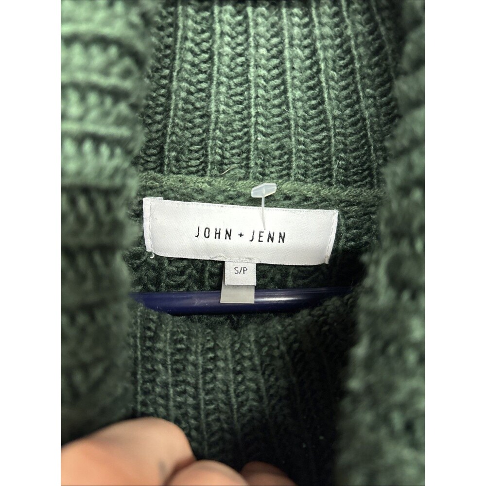 Womens Size S John + Jenn Green Sweater - Picture 3 of 5